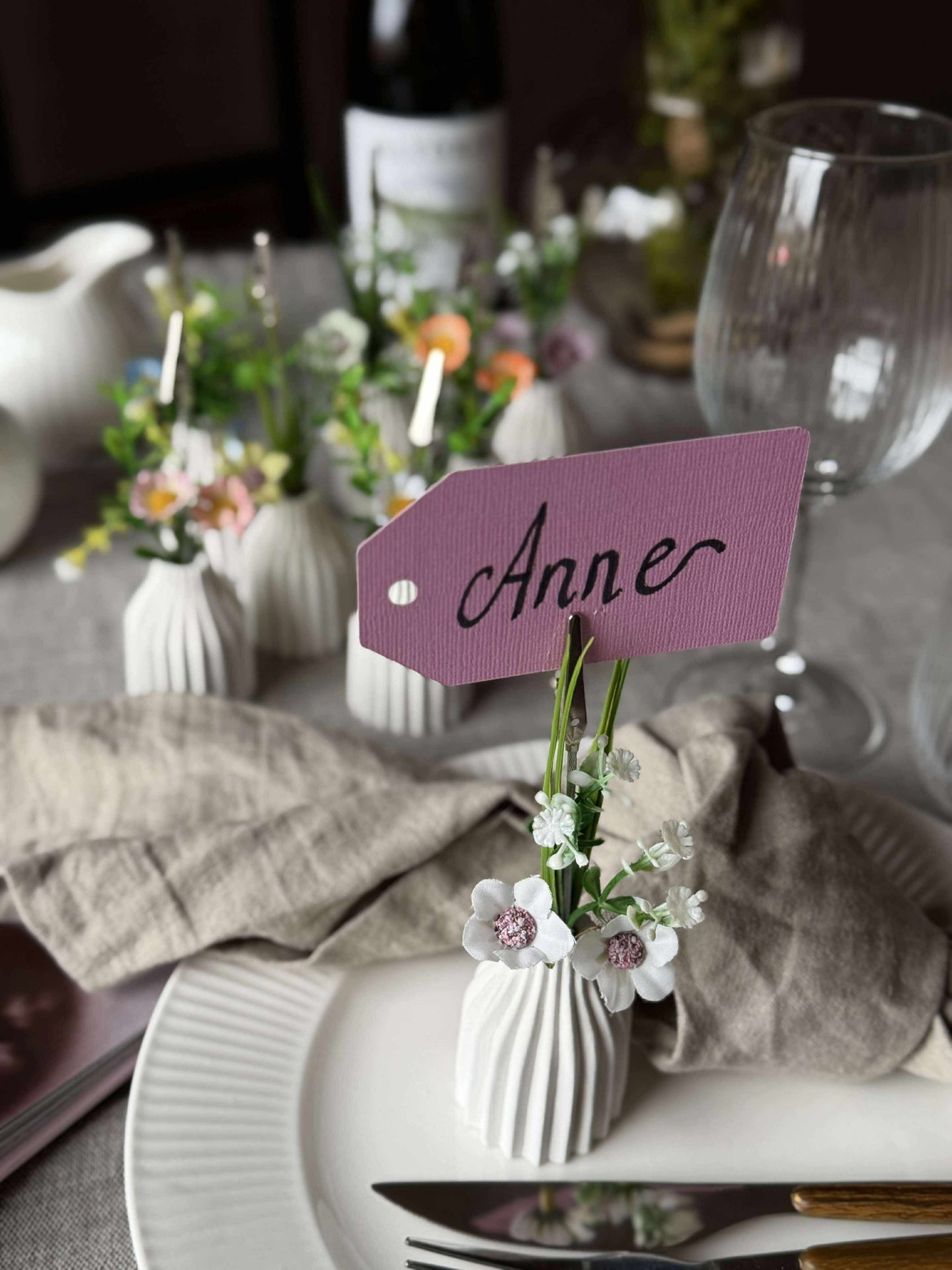 Tischkartenhalter - Color mix