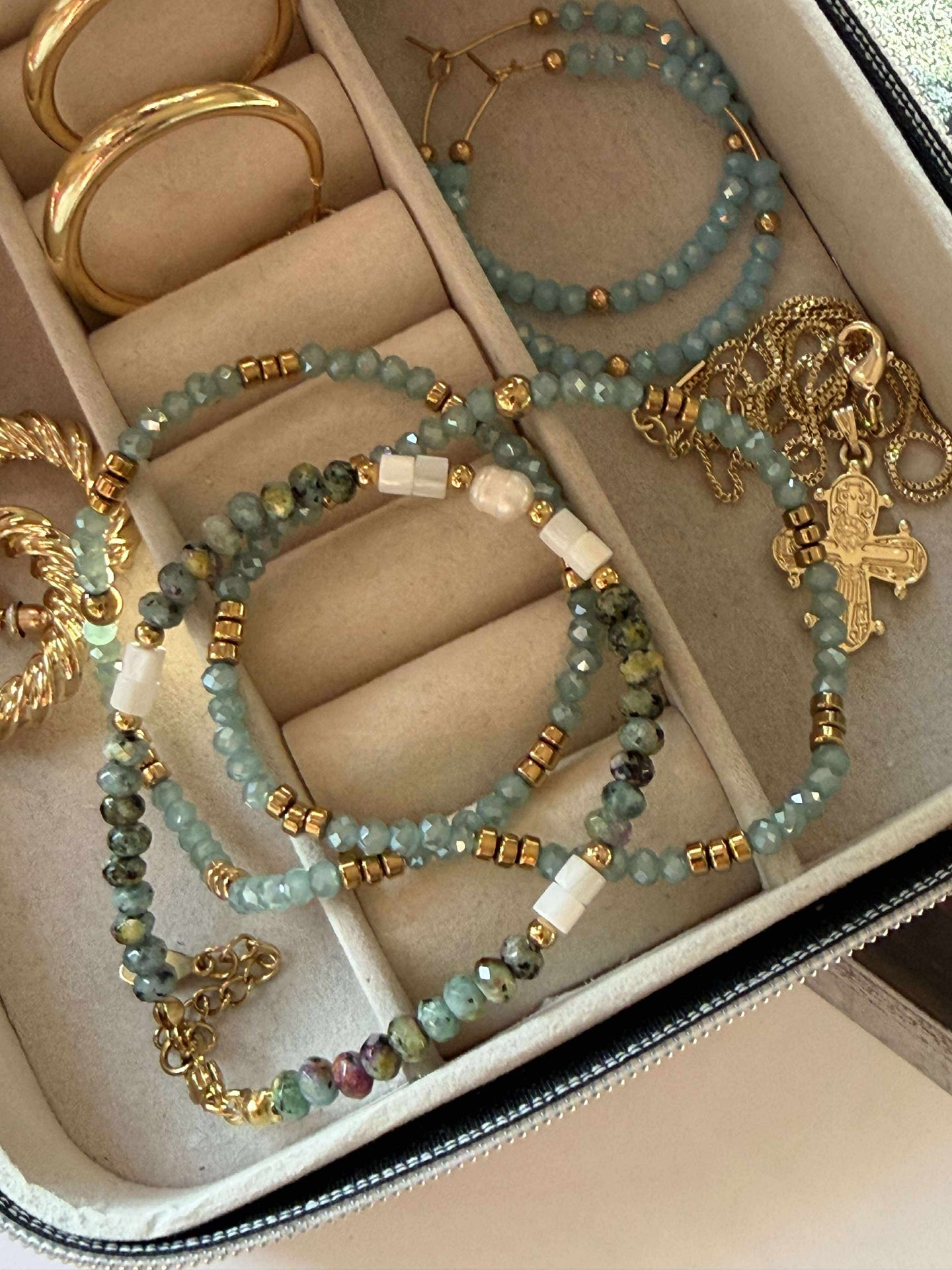 Armband Sarabella Aqua – Set mit 3 Stk