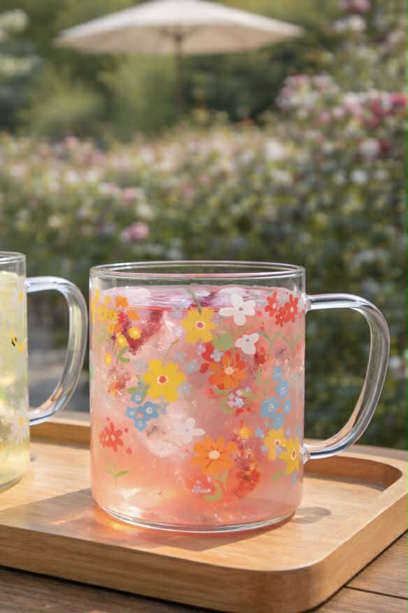 Glasbecher Summer - Color mix