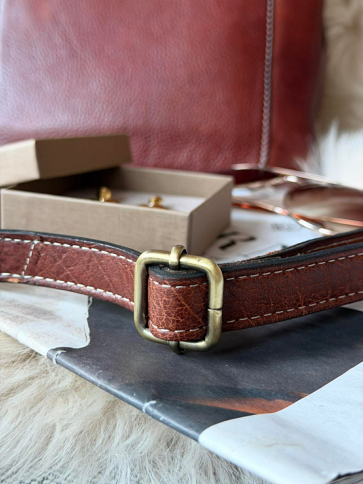 Crossover Moa small - cognac - 2. Sortierung