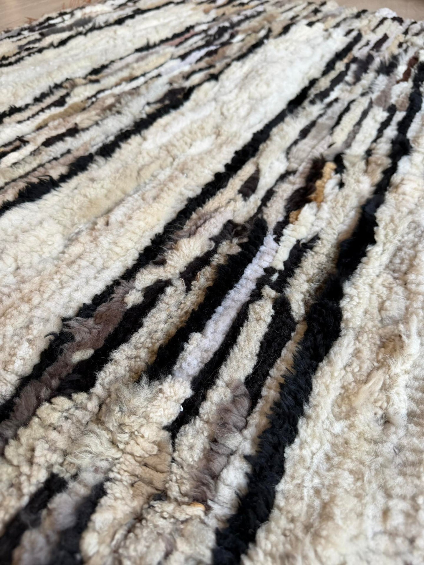 Lammfell-Teppich – Unika