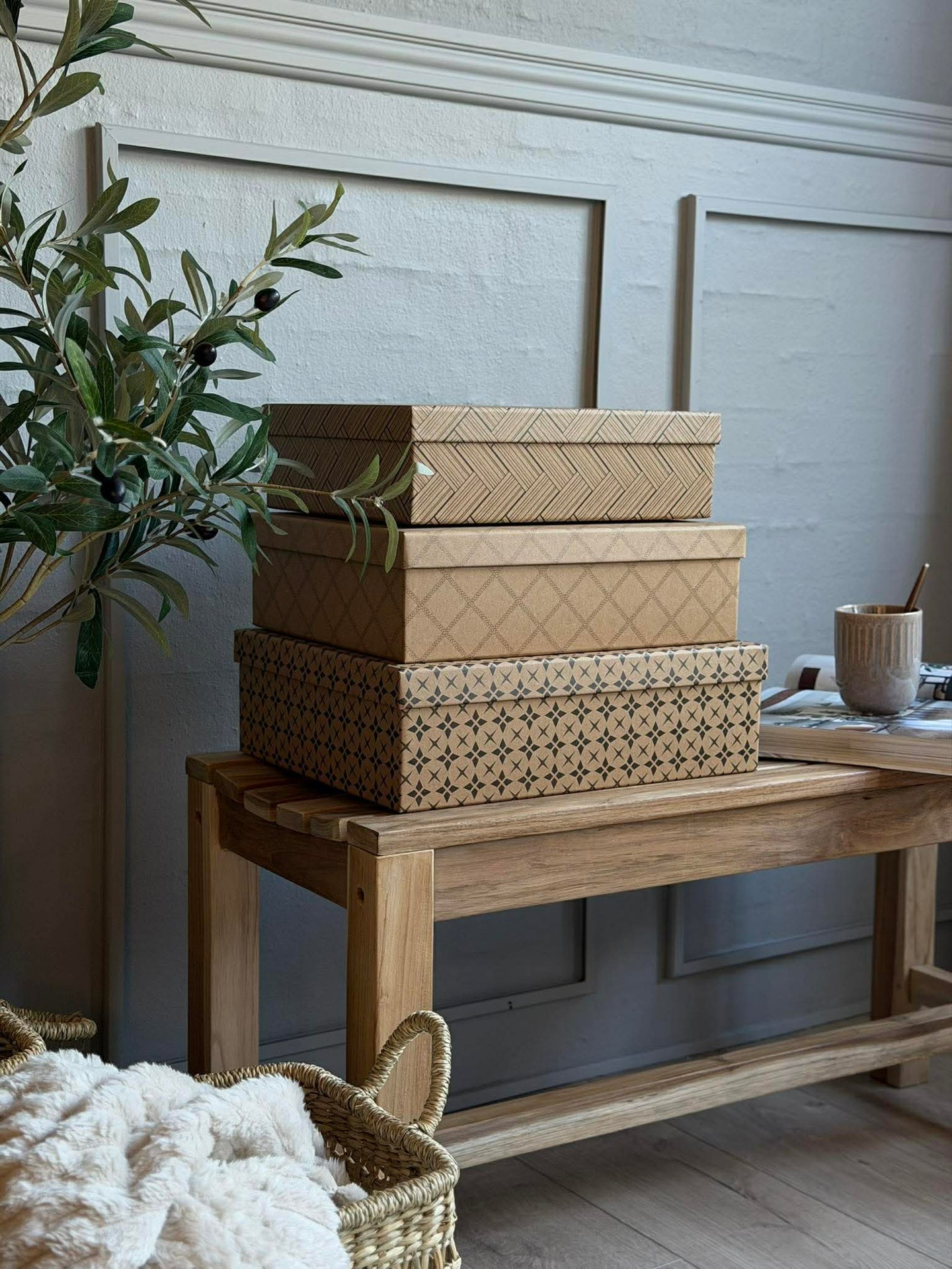 Aufbewahrungsboxen - Set mit 3 Stück