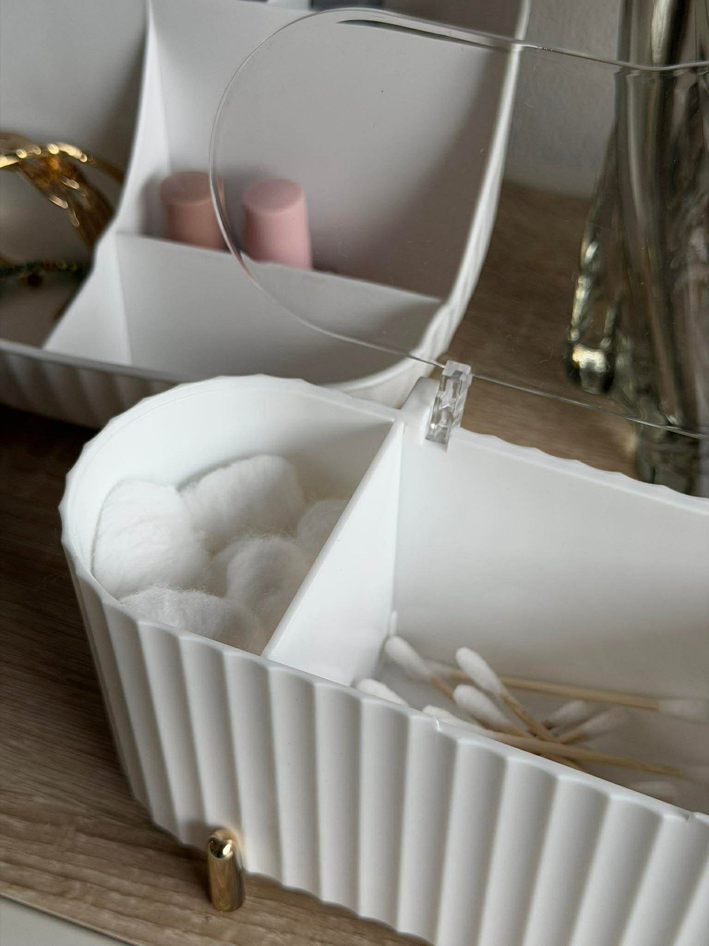 Make-up-Organizer - Weiß