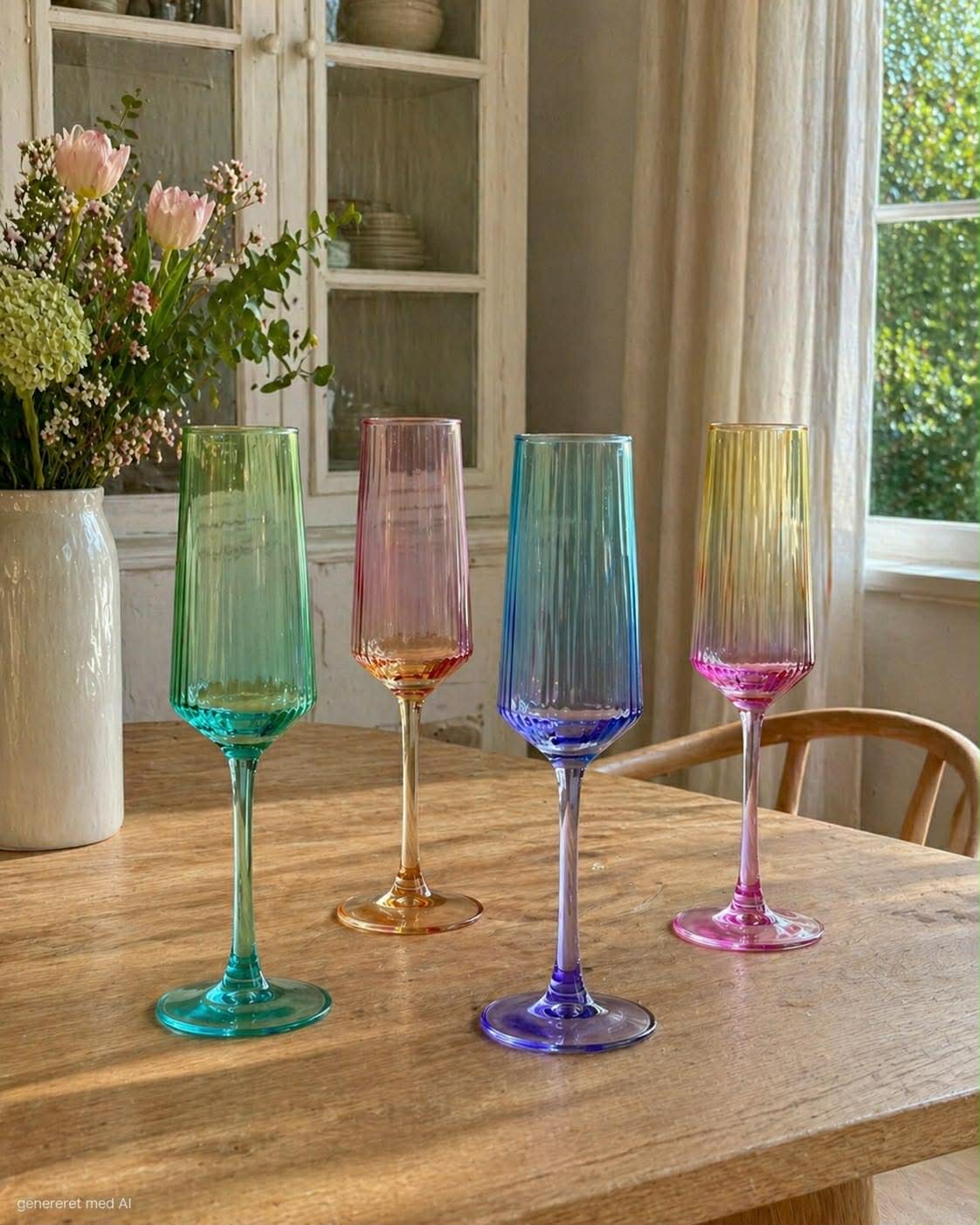 Champagnerglas Aurora - Color MIX