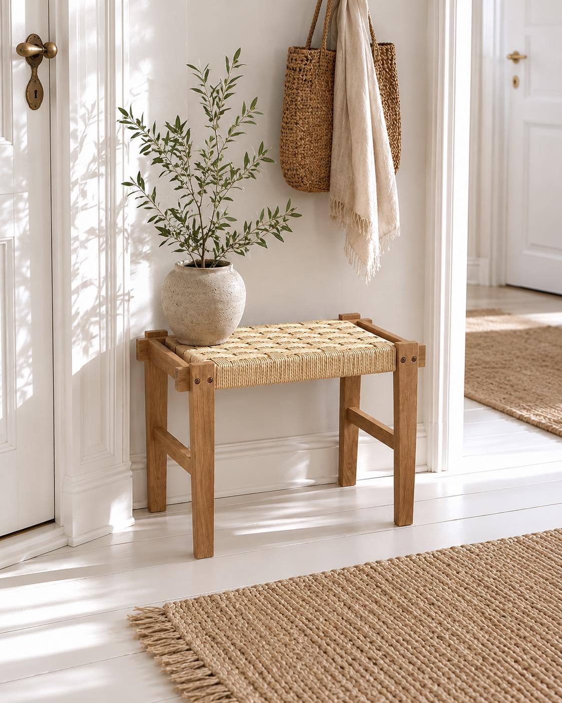 Hocker Eiche natur