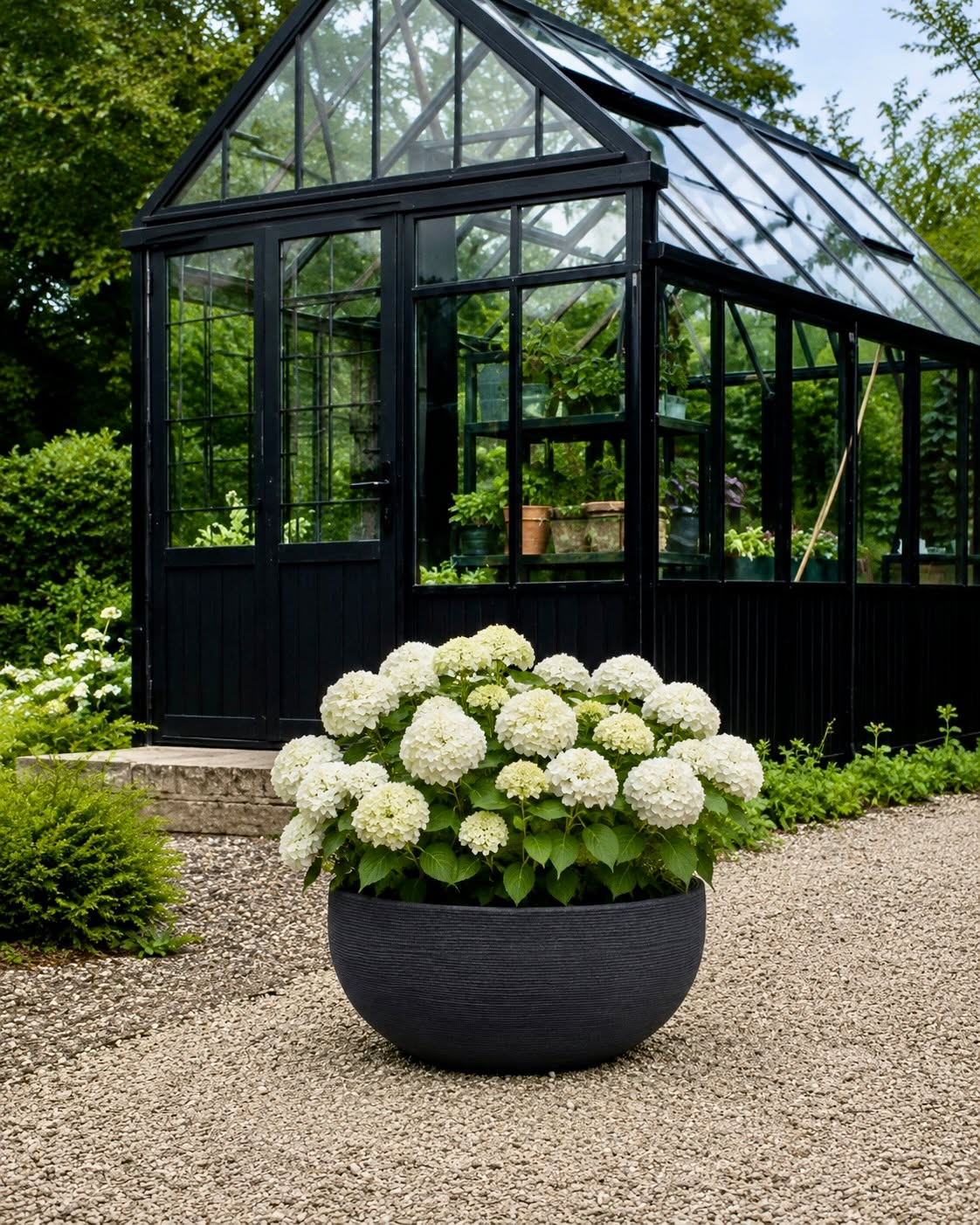 Spiegelbecken black garden