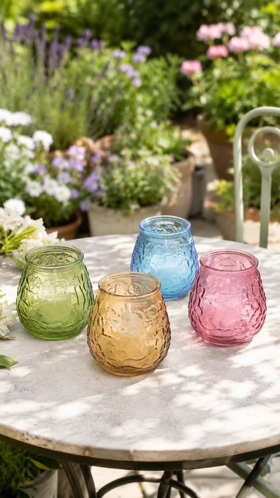 Stearinkerze CITRONELLA – Color Mix