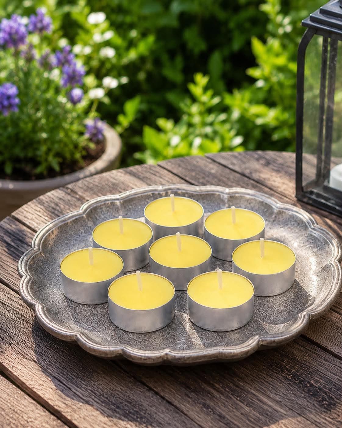 Citronella-Teelichter 8 Stück