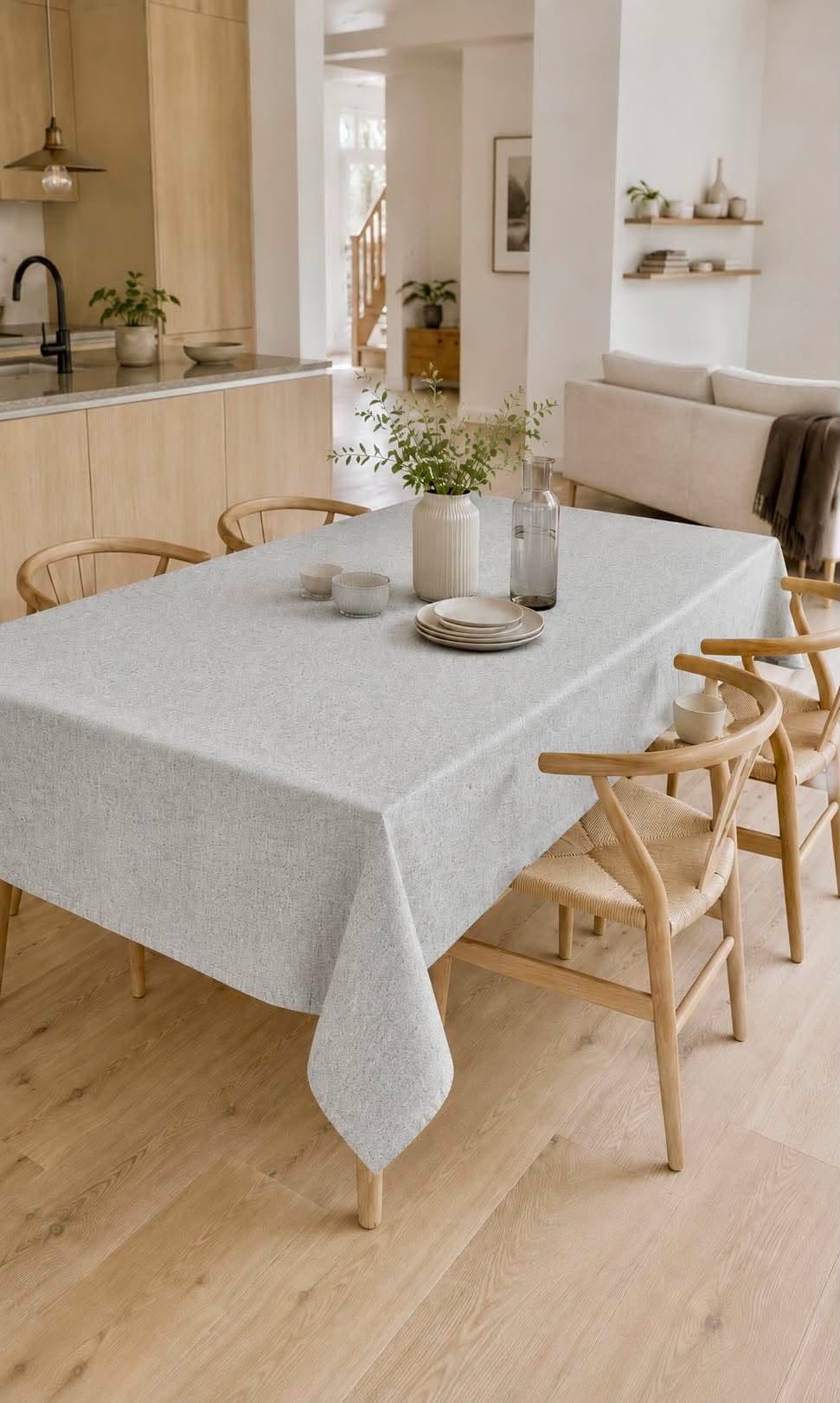 Tischdecke Grau 150x240