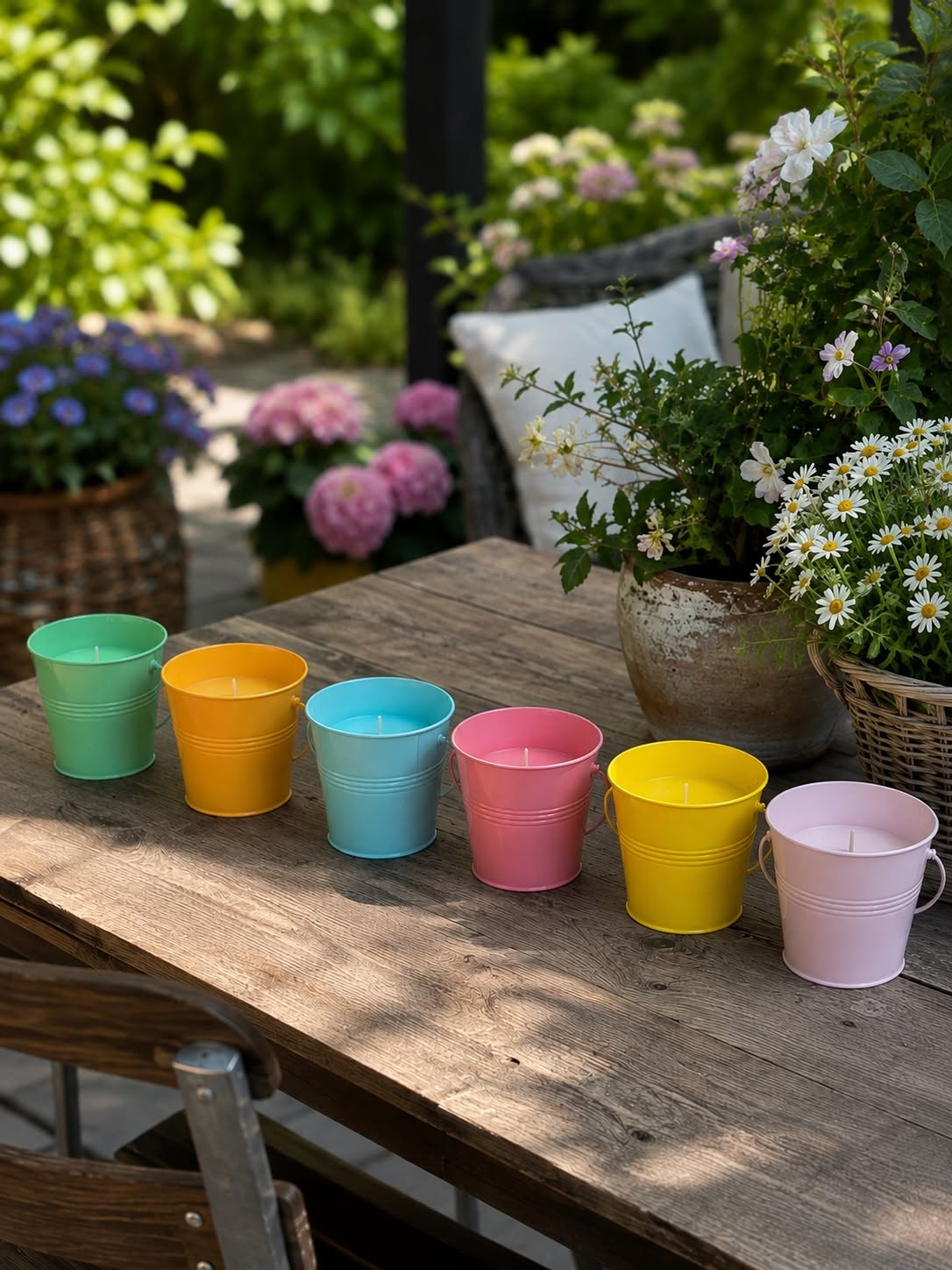 Kerze CITRONELLA – Color Mix