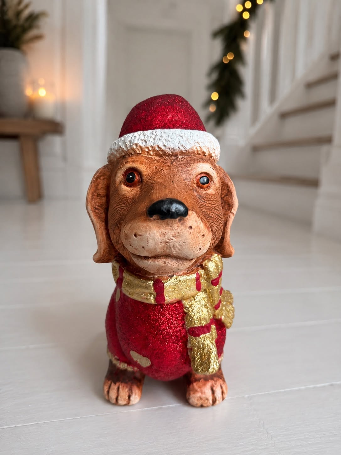 Weihnachts-Dackel - rot