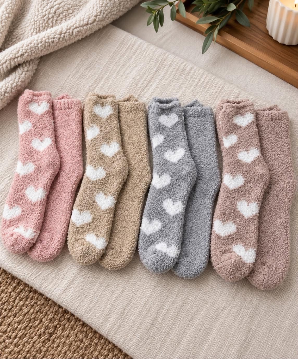 Socken COZY - Herz MIX