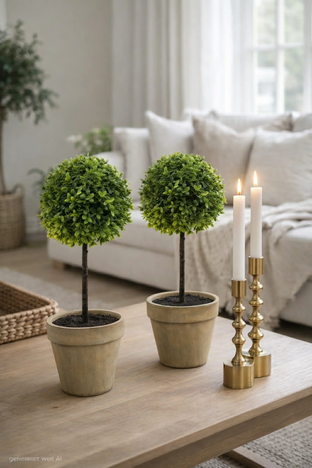 Auf Stamm gezogener Baum