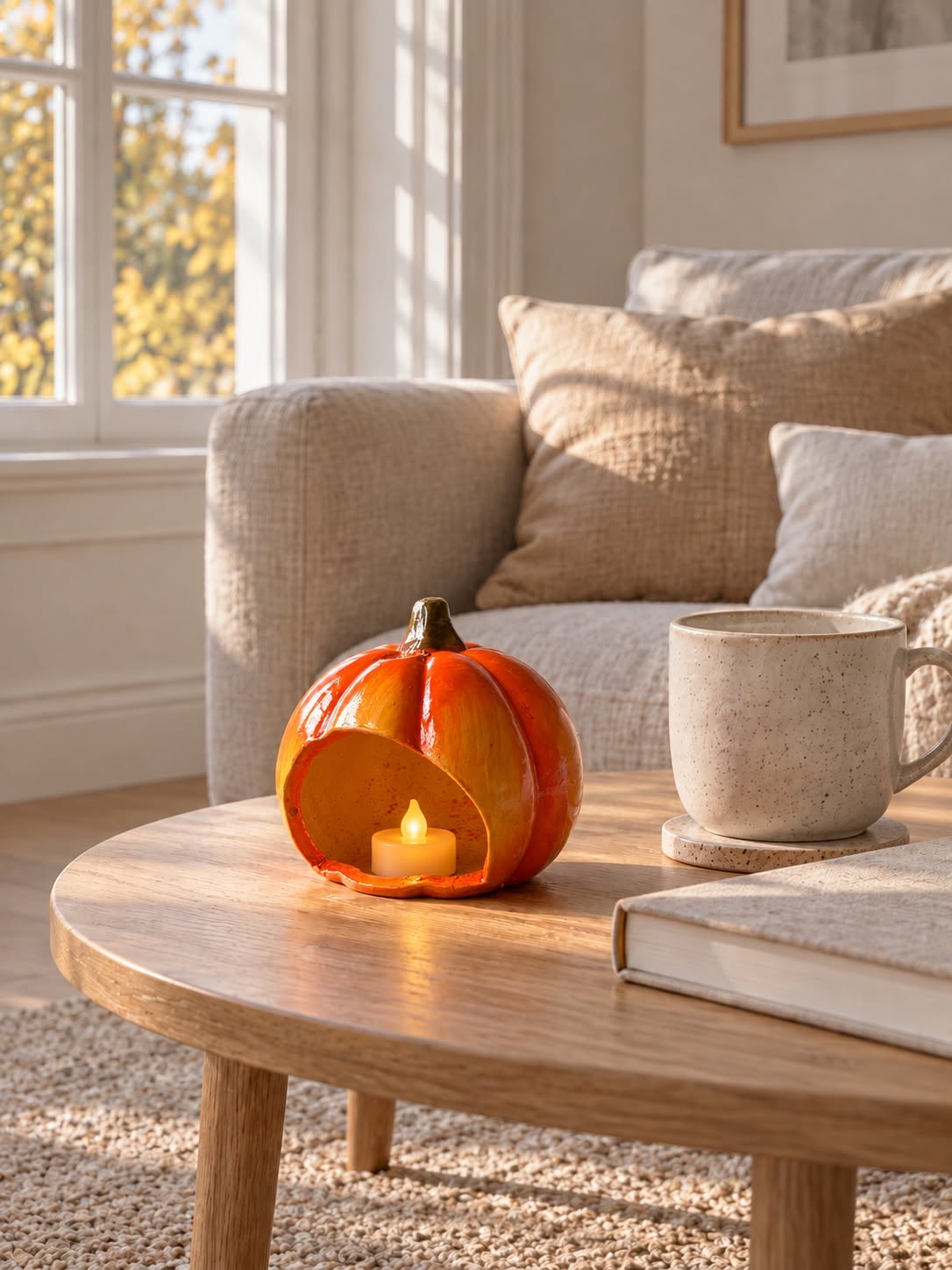 Halloween Kürbis - Keramik