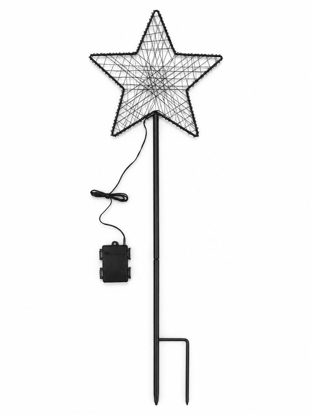 Stern auf Spieß mit 85 LED-Licht