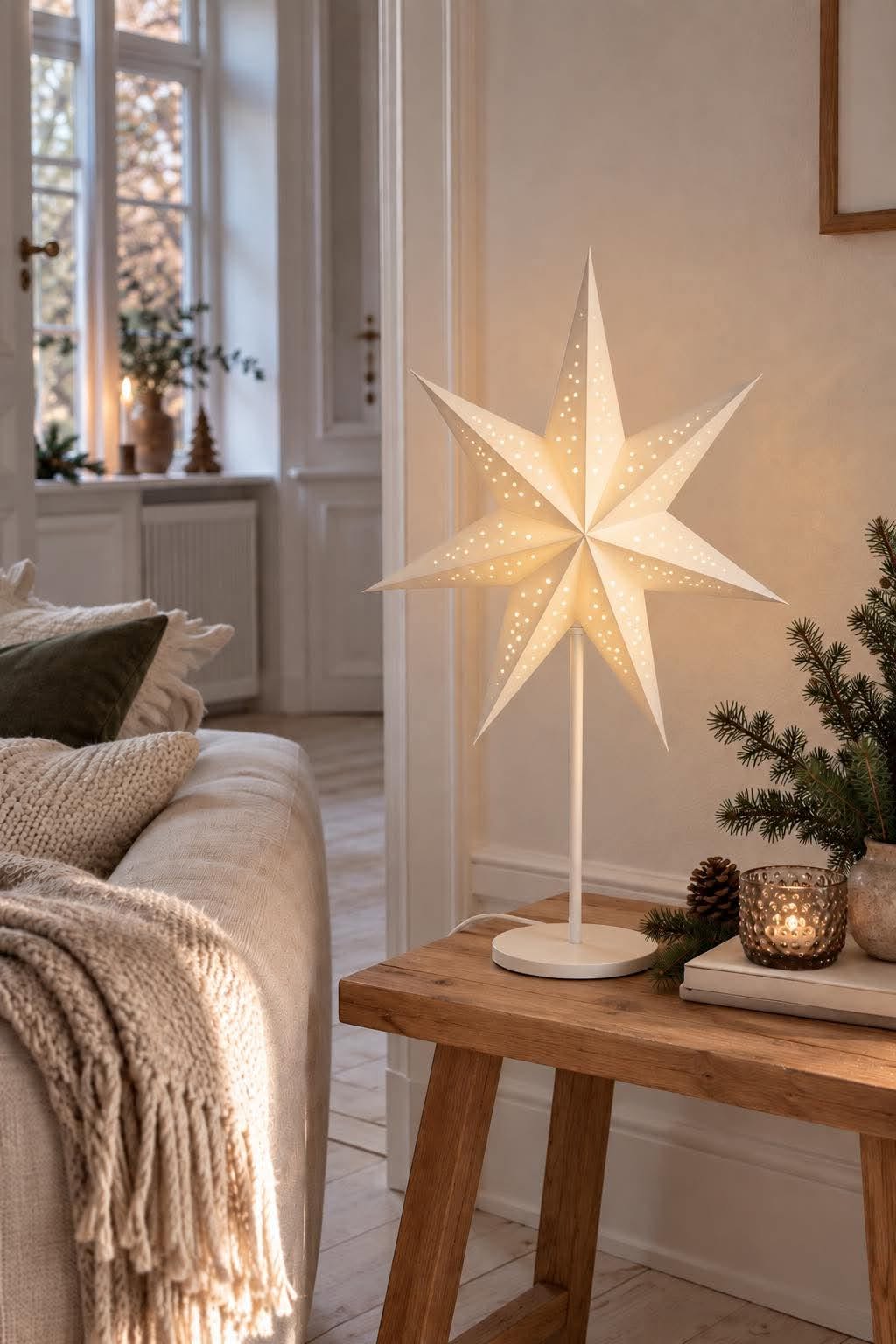 Stern-Tischlampe