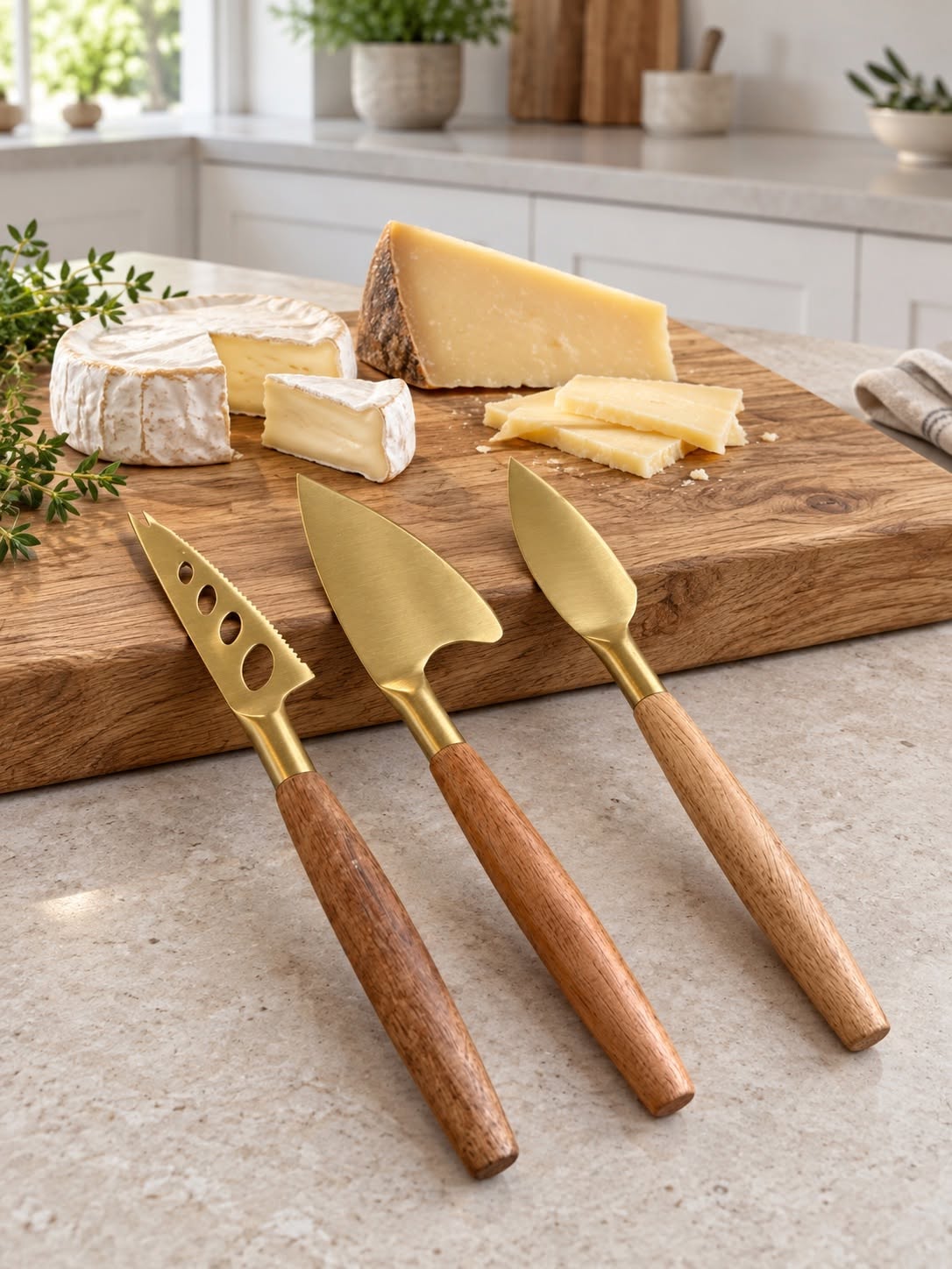 Käsemesser - Set mit 3 Stück