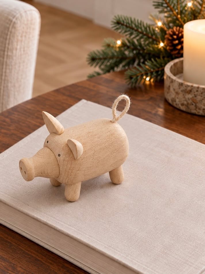 Schwein Buche – Holzfigur