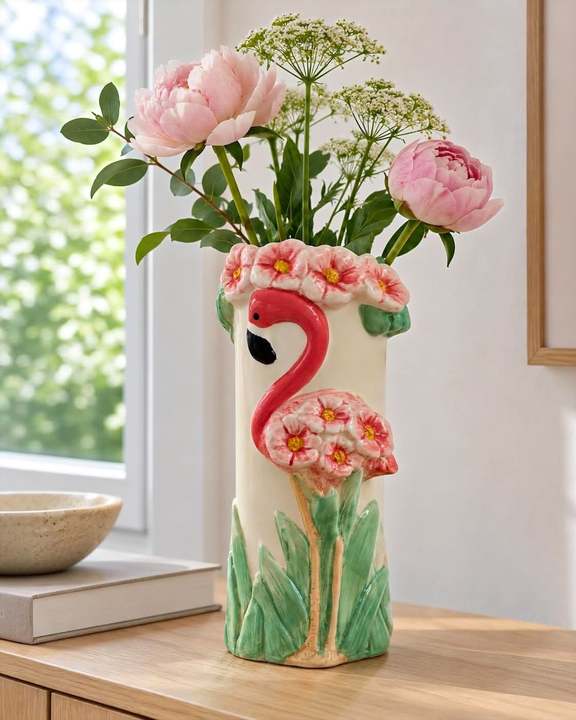 Vase Flamingo – Keramik
