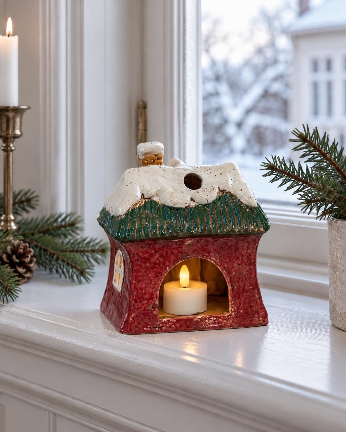 Lichthaus Jul – Keramisches Weihnachtshaus