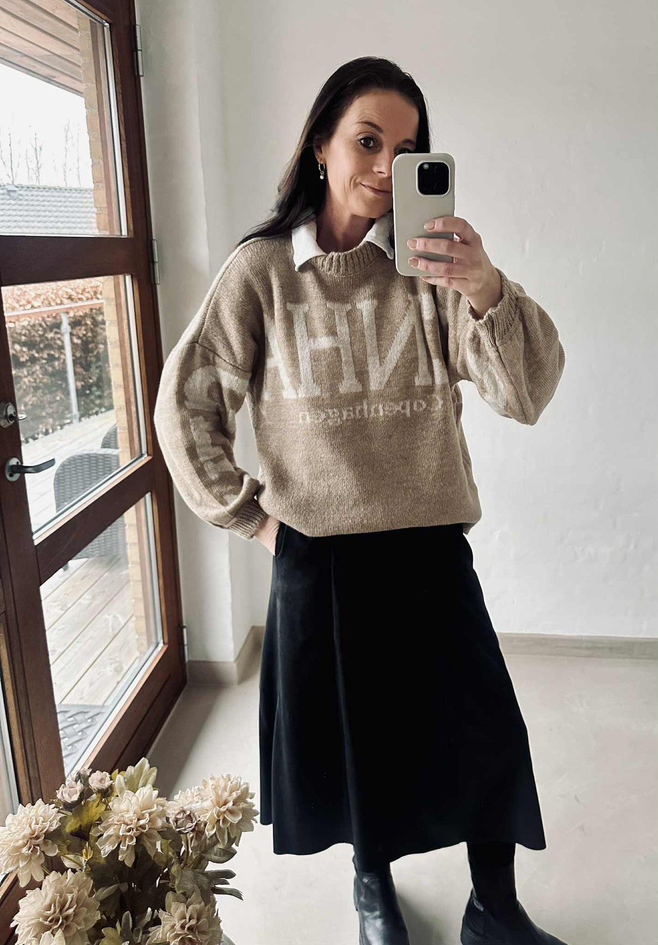 Strick Aria Copenhagen - Fango / Beige