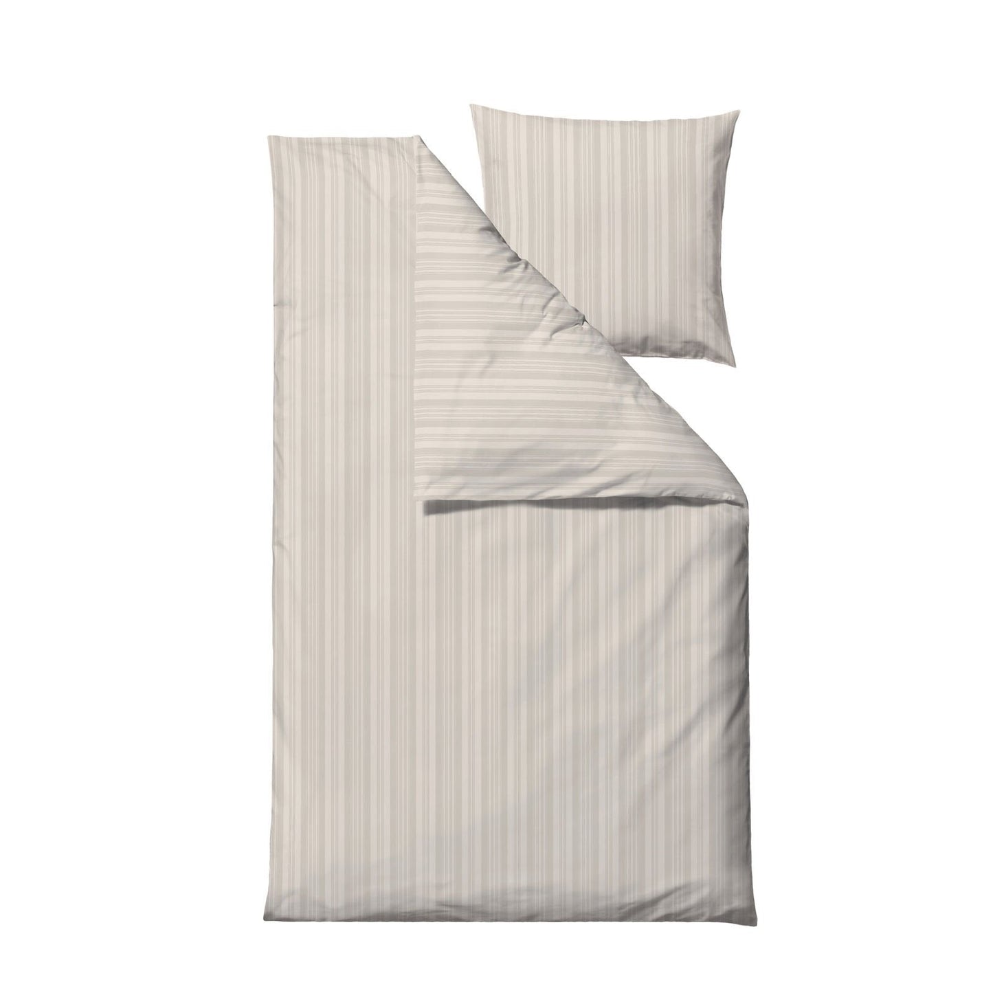 Bettwäsche-Set, beige, 140x200 - 63x60