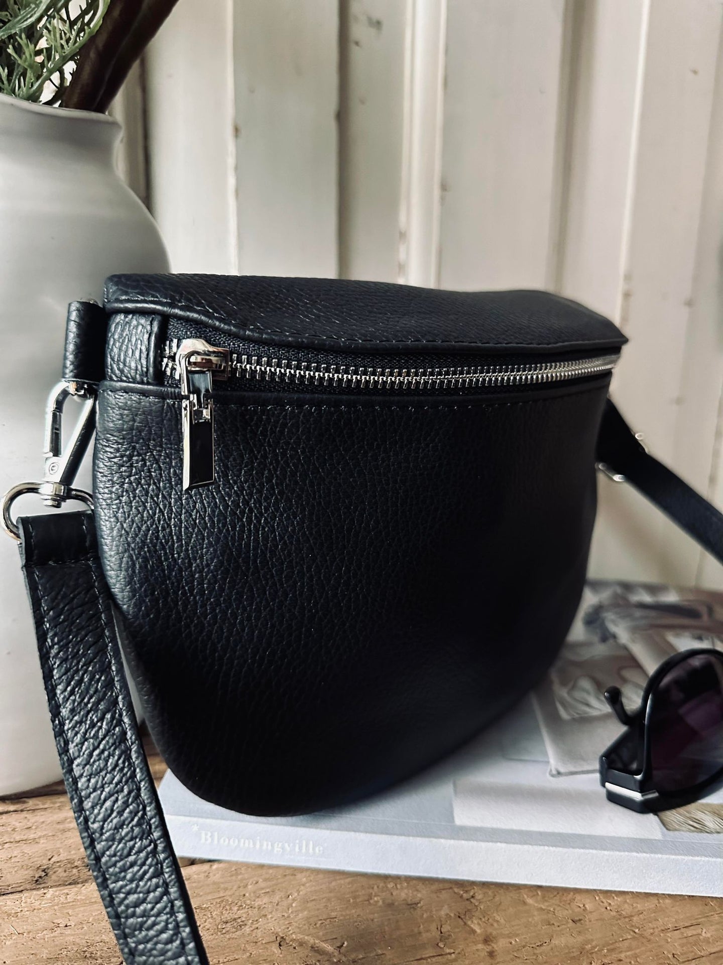 Bauchtasche Leona - Small Schwarz