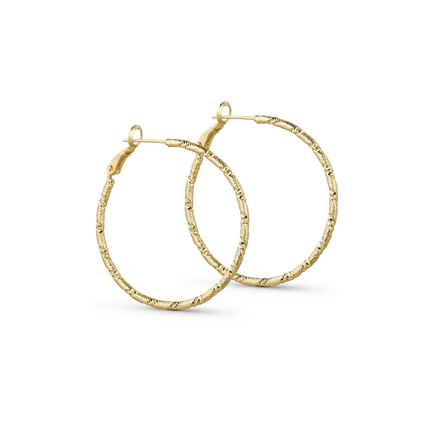 Ohrringe ISADORA Hoops 18K vergoldet