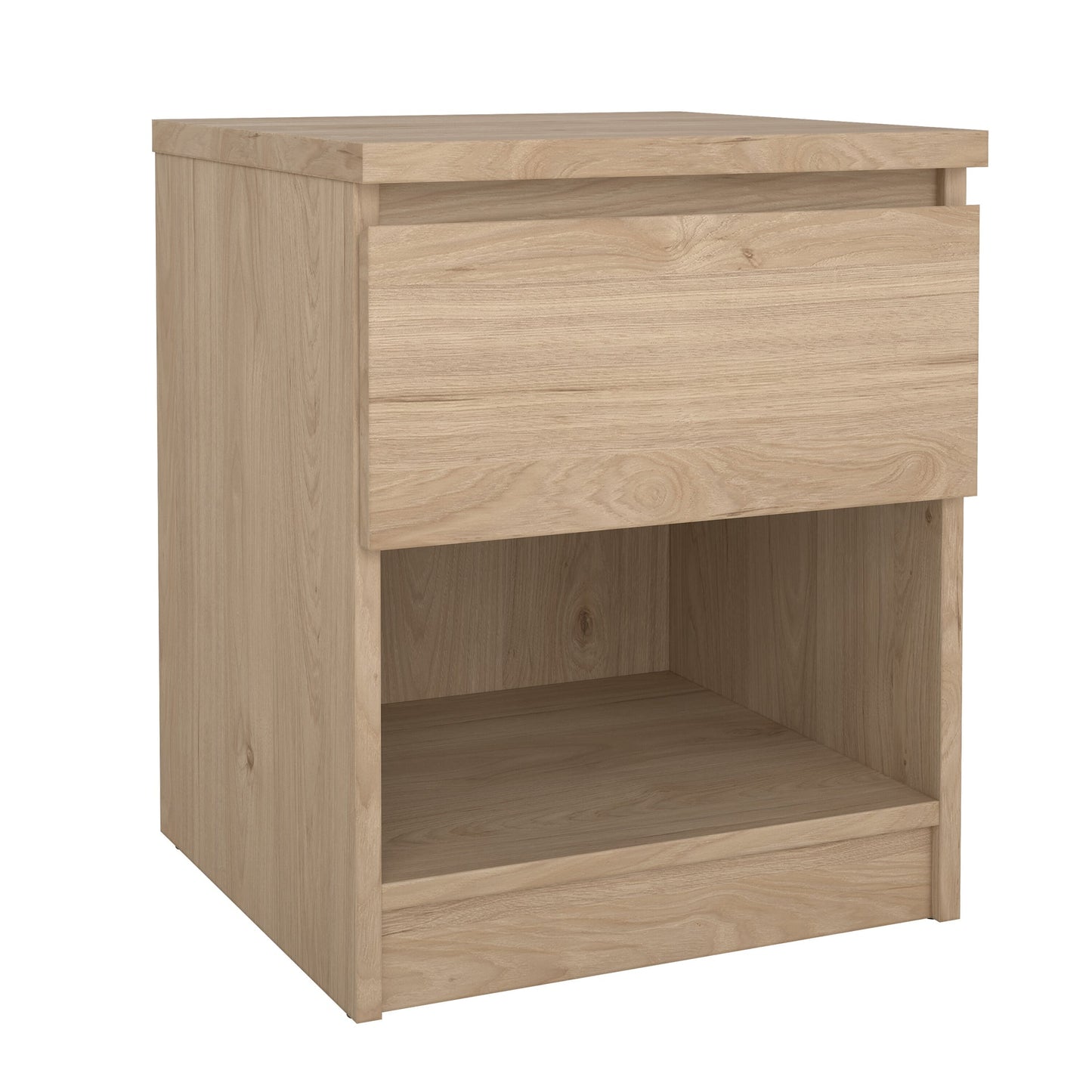 Nachttisch - Natur mit 1 Schublade