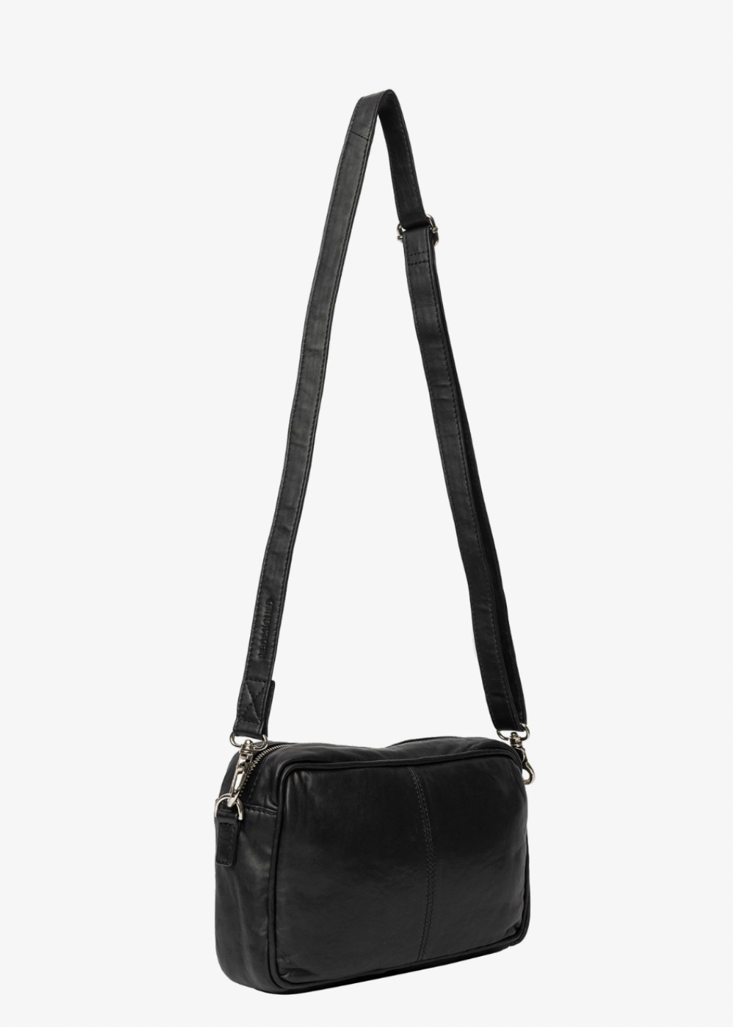 Crossbody Geneva – Black / silver Big