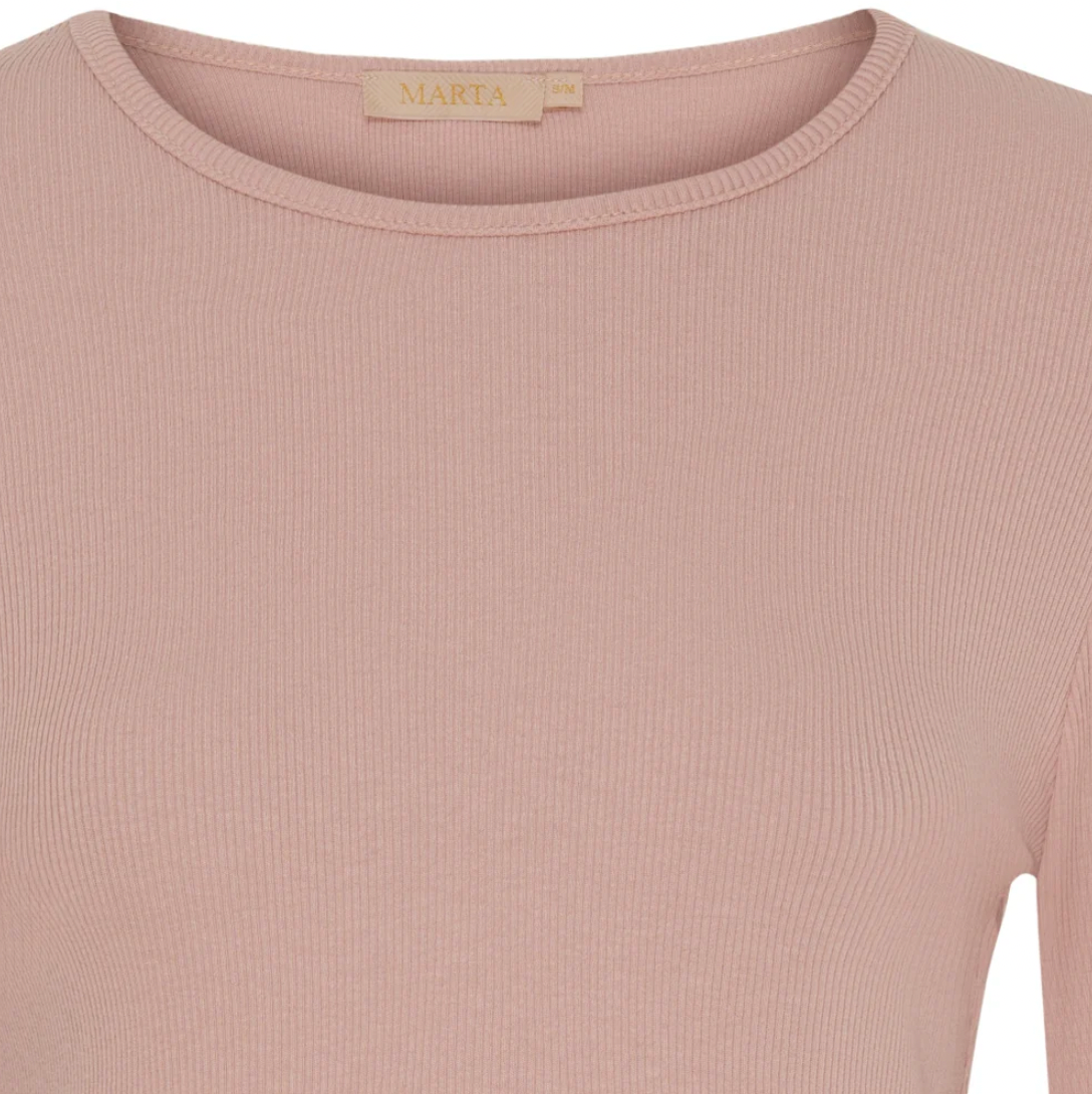 Bluse Ingrid Longshirt - Rose