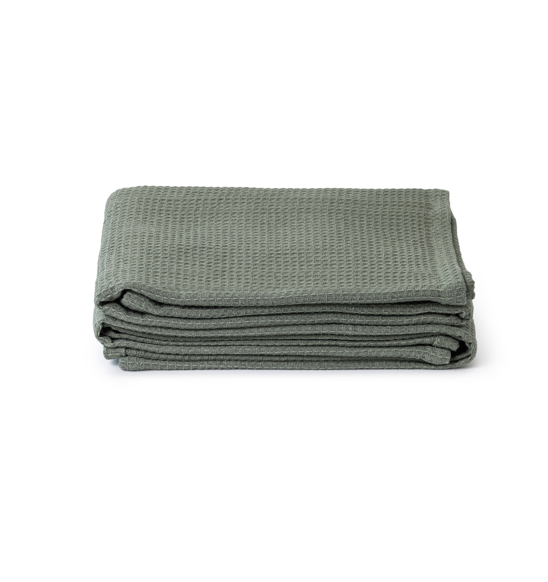 Geschirrtücher 2 Stk. – Gewaffelt Oliv