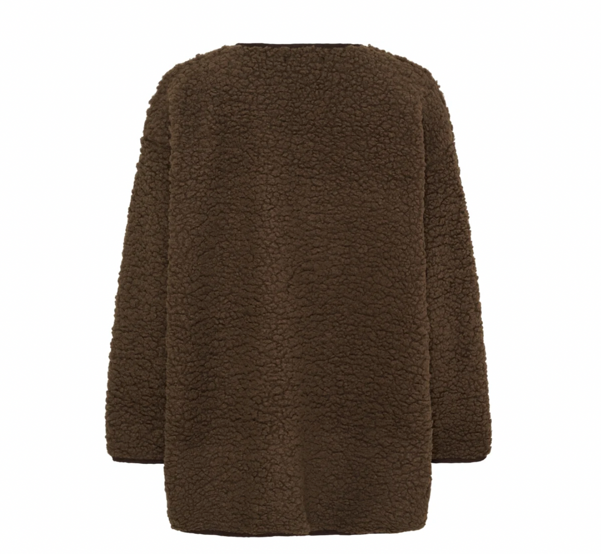 Jacke Lucile Brown Teddy