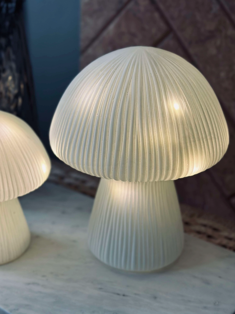 Mushroom Big Astrid - Weiß 25 cm