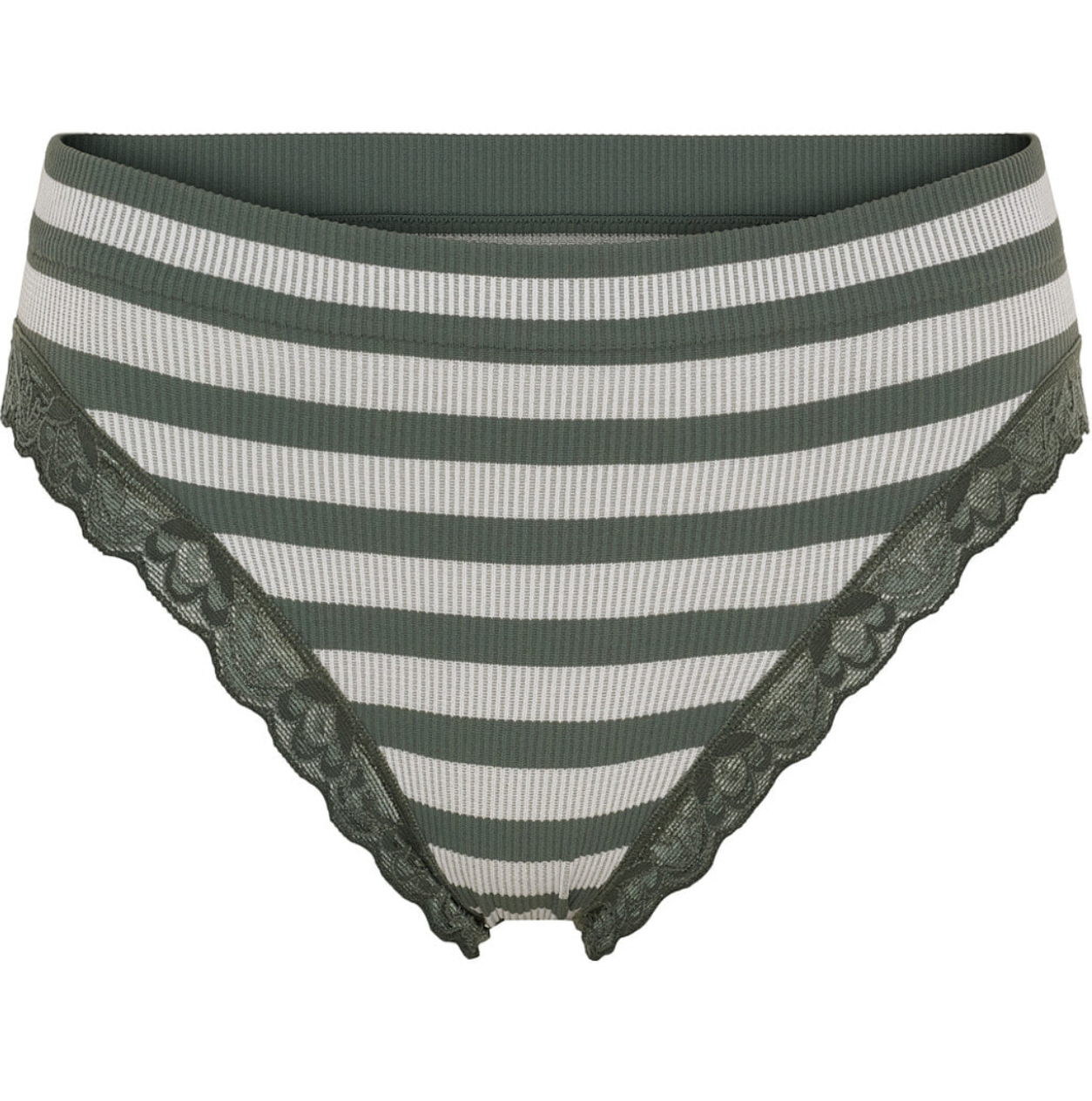 Slip ISA stripe rib - Oliv