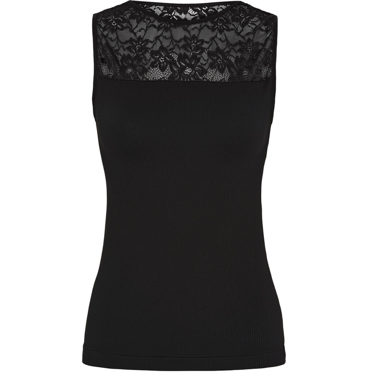 Top mit Spitze
