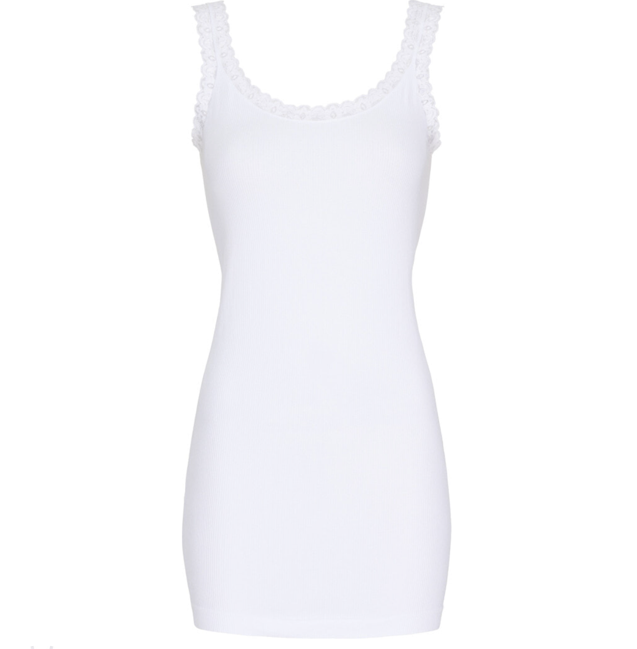 Frida Top Long White