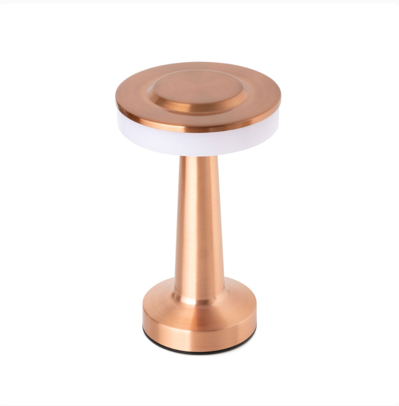 Outdoor-Tischlampe mit Touch, Kupfer