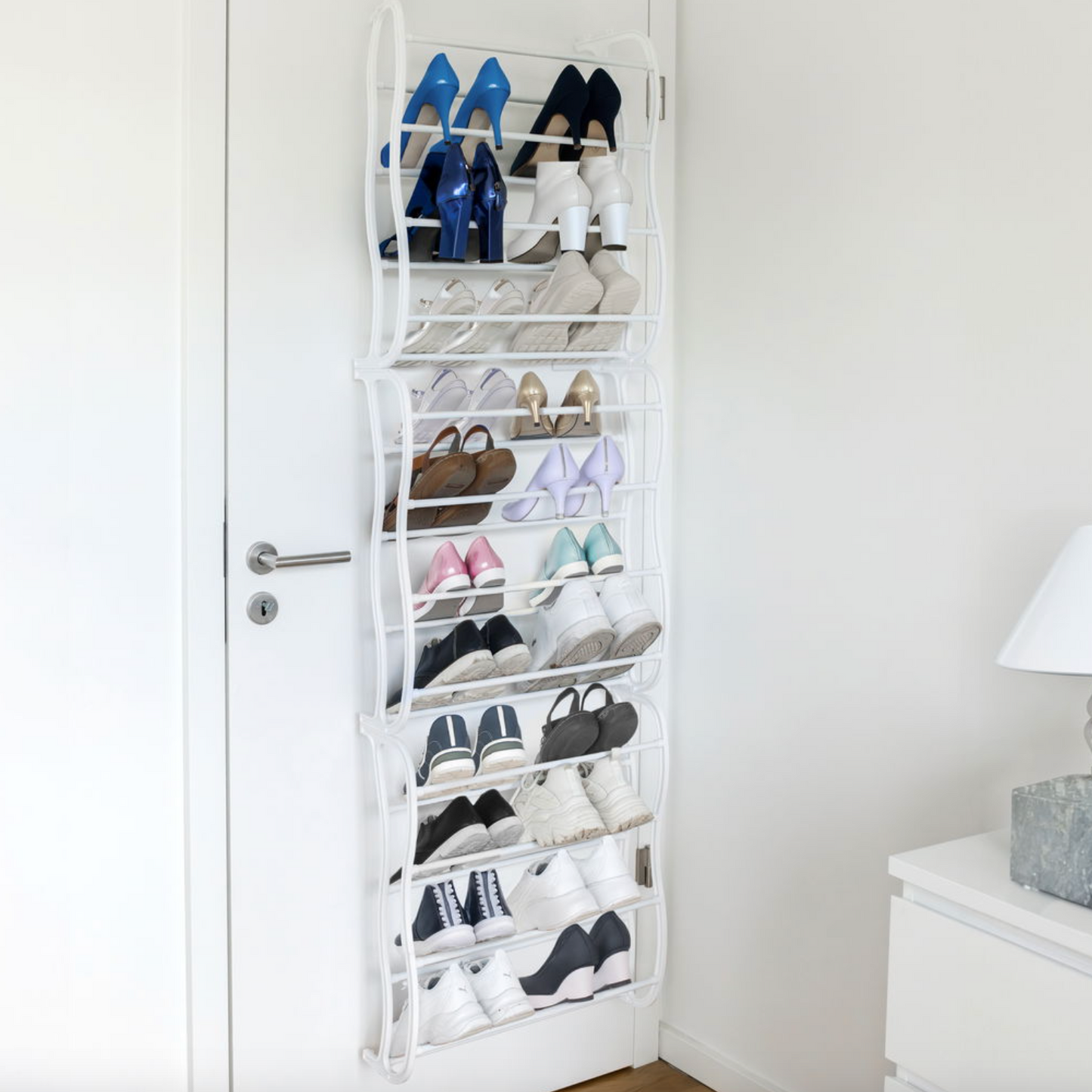 Schuhregal zum Aufhängen an der Tür