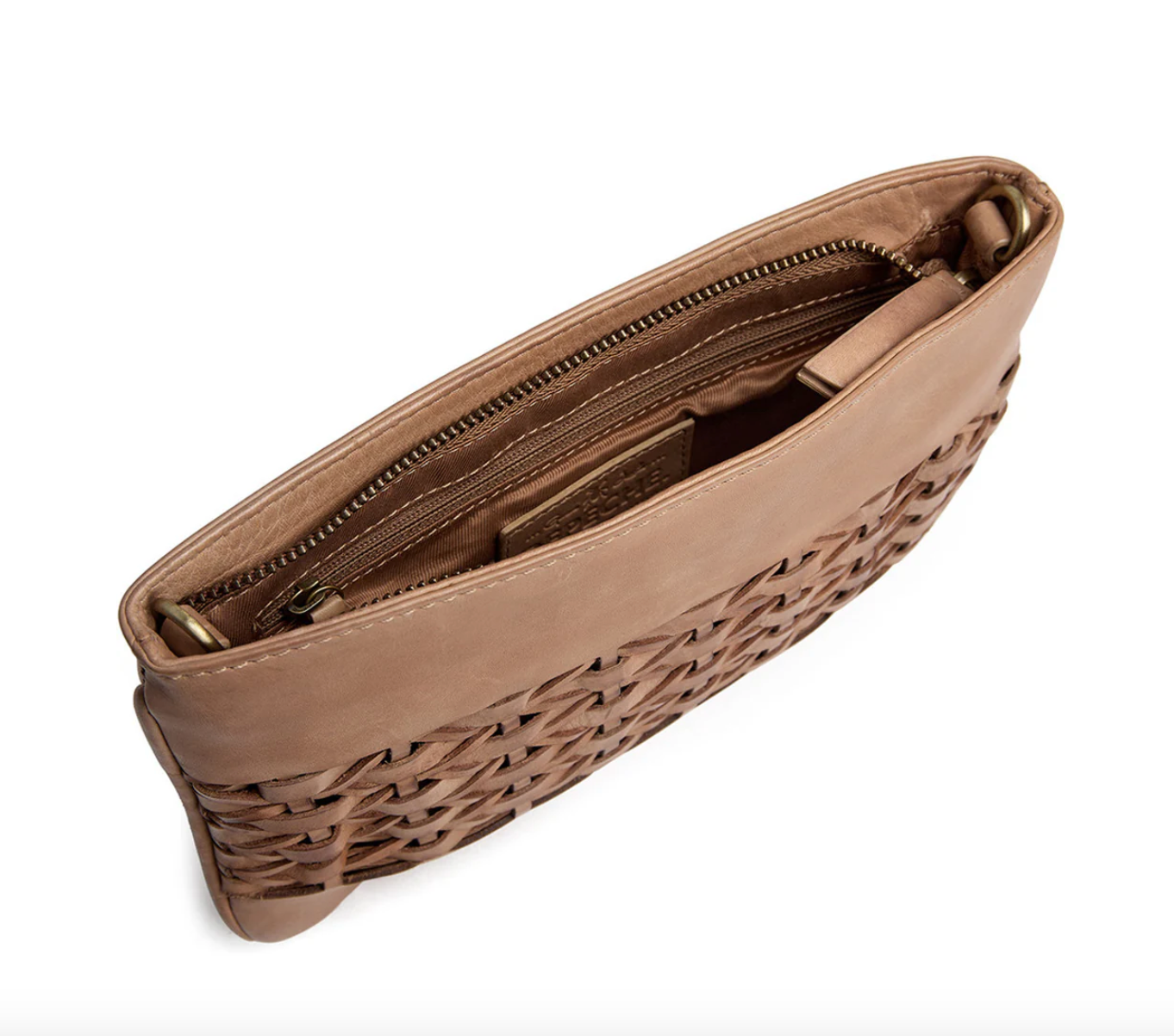 Clutch Lux Handgefertigt - Camel