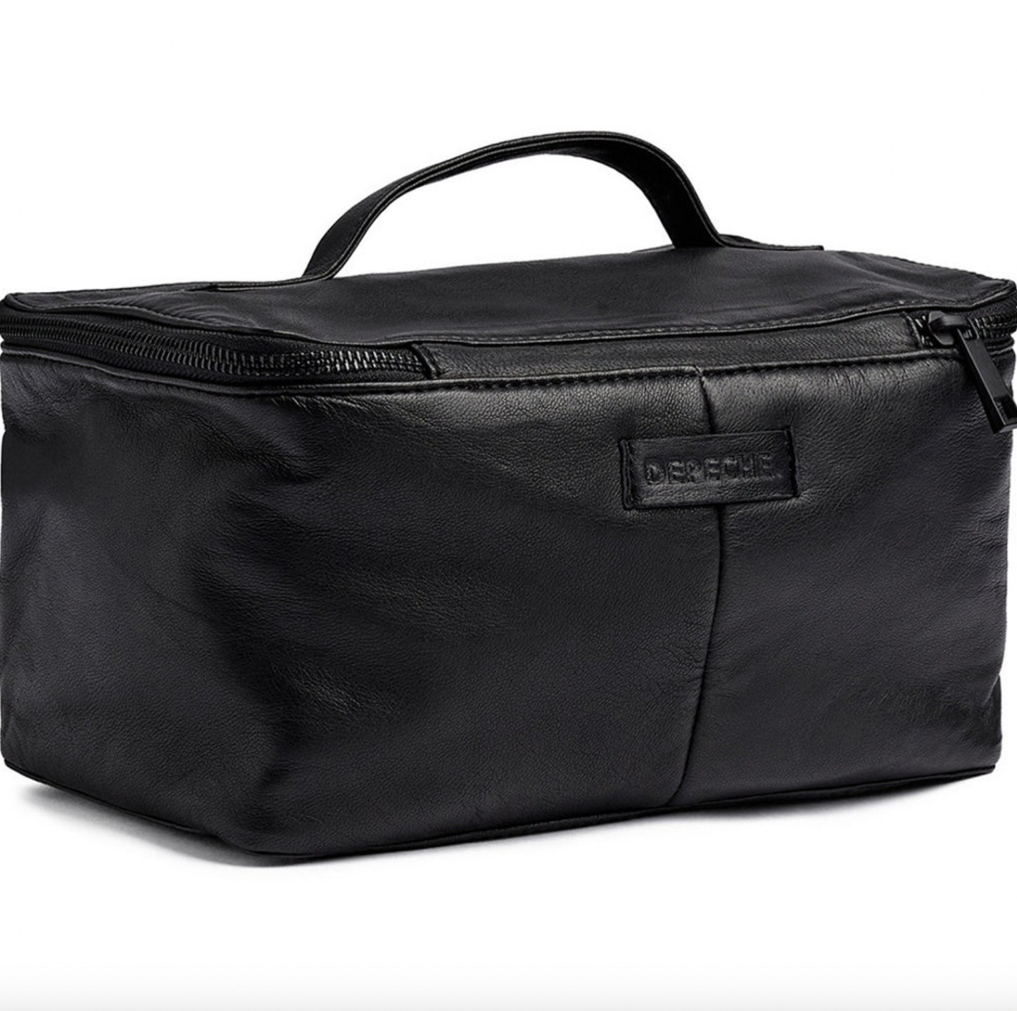 Klassische Kosmetiktasche - Black / Black