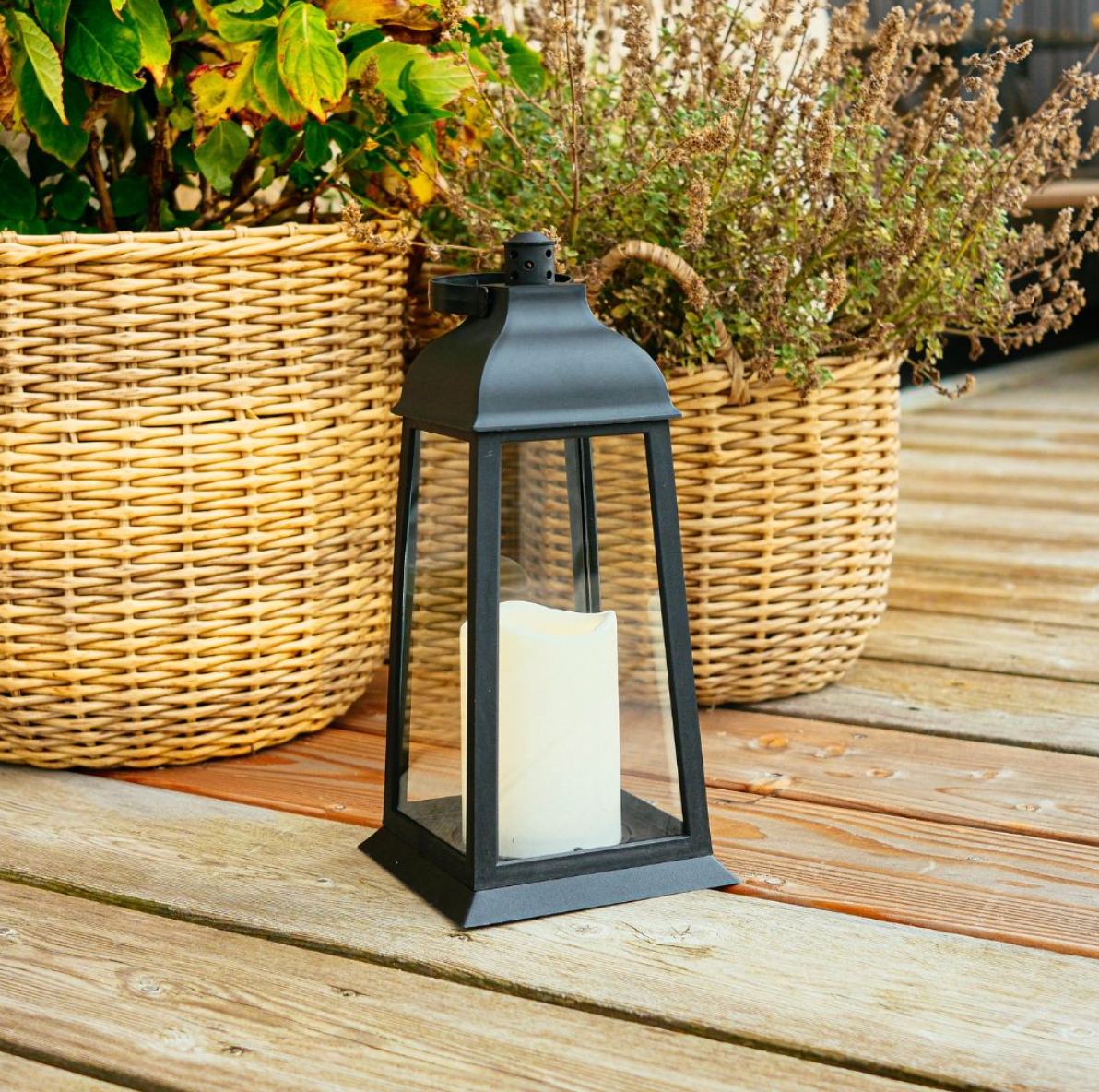 Laterne mit LED-Licht
