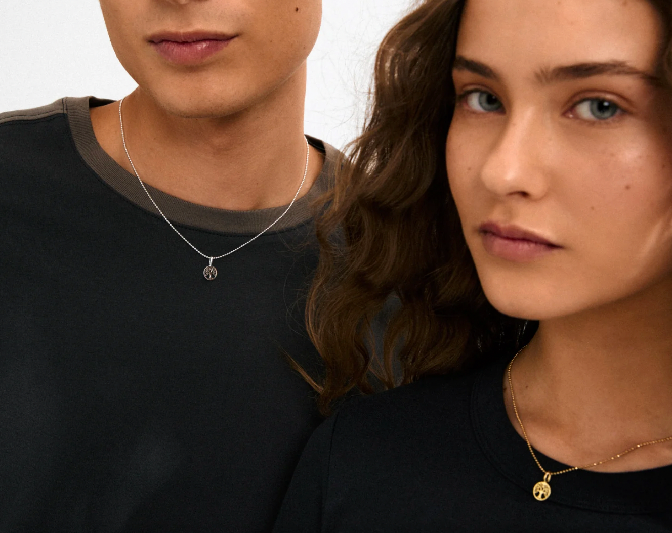 CHARM mini Lebensbaum-Anhänger - Vergoldet