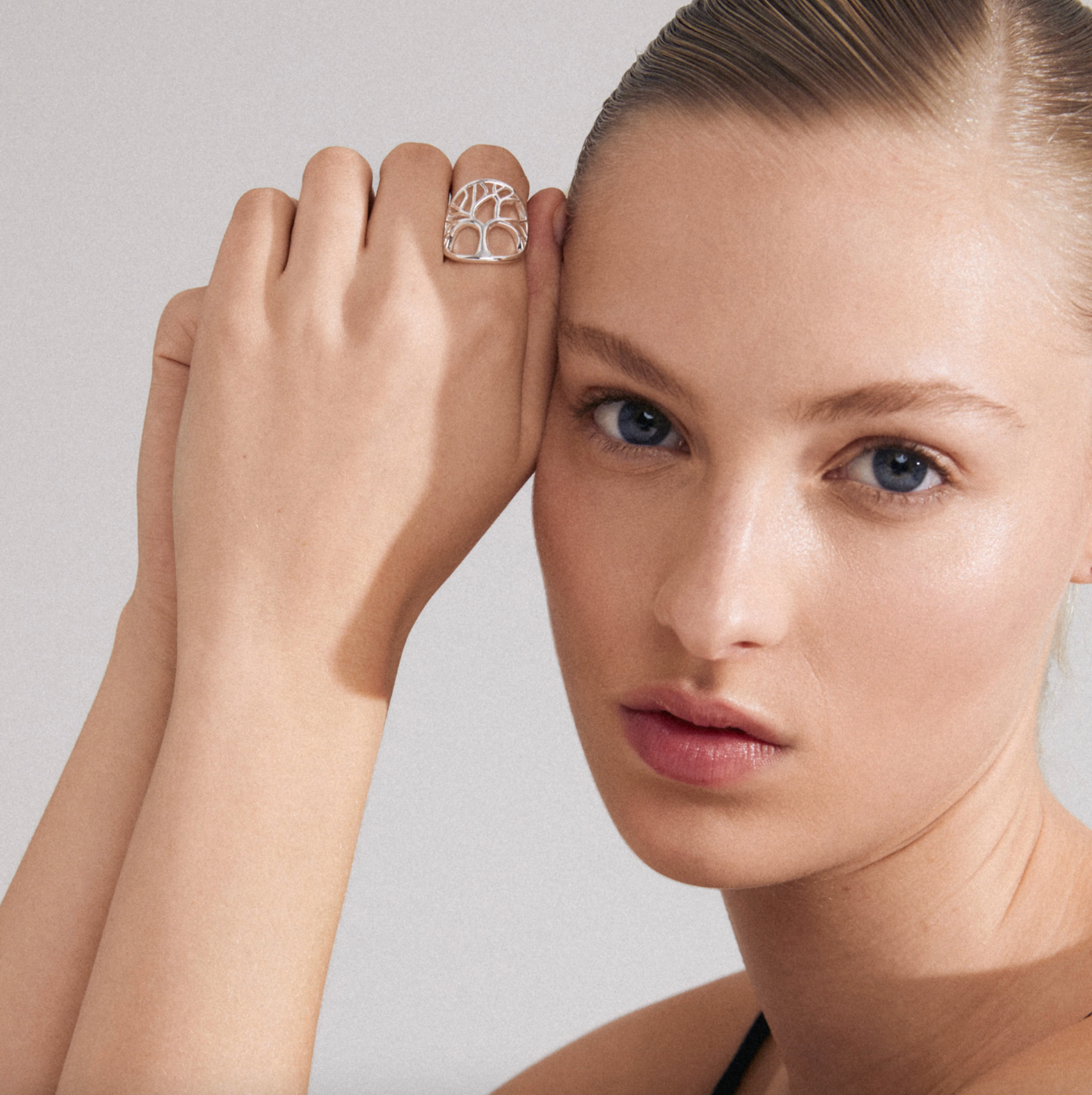 Ring ALIA silberplattiert