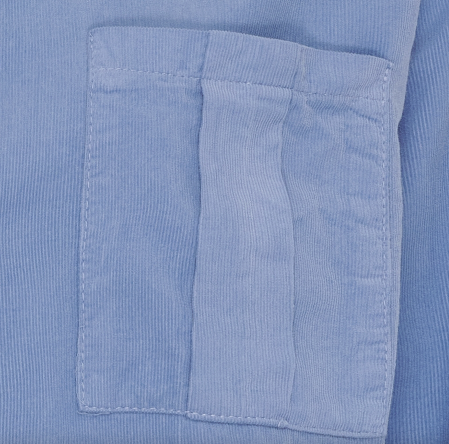 Kleid aus Baby-Samt - Jeans