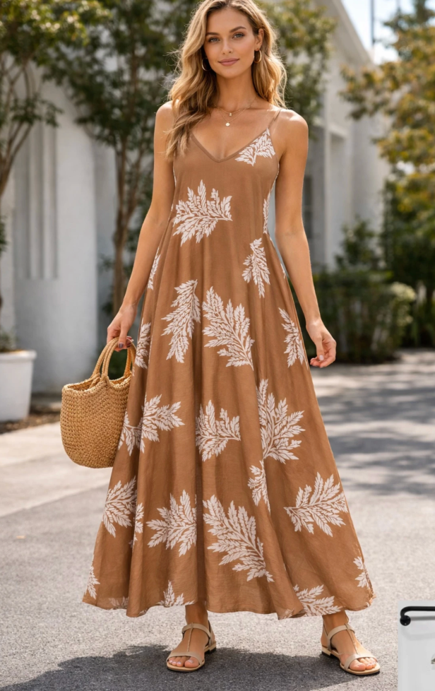 Kleid Summer - Caramel