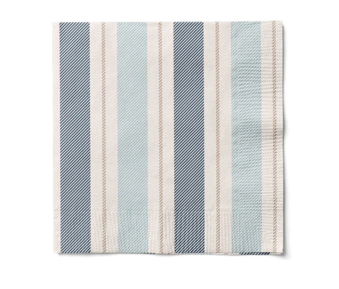 Servietten Nordic blue - 20 Stk