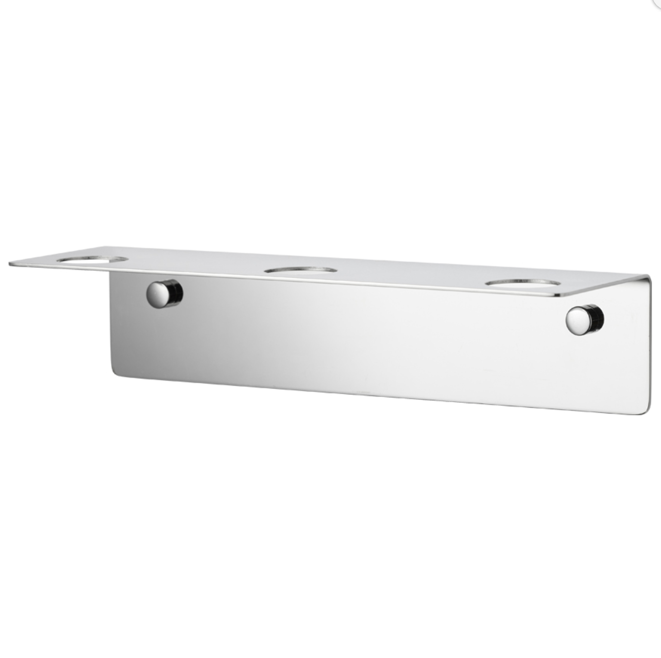 Wandhalter für 3 Flaschen - Chrom