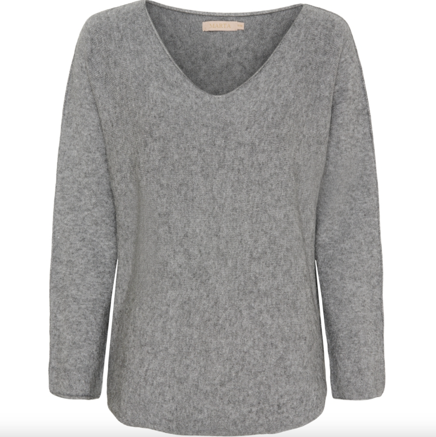 Bluse Dagmar superweiche Qualität – Mittelgrau