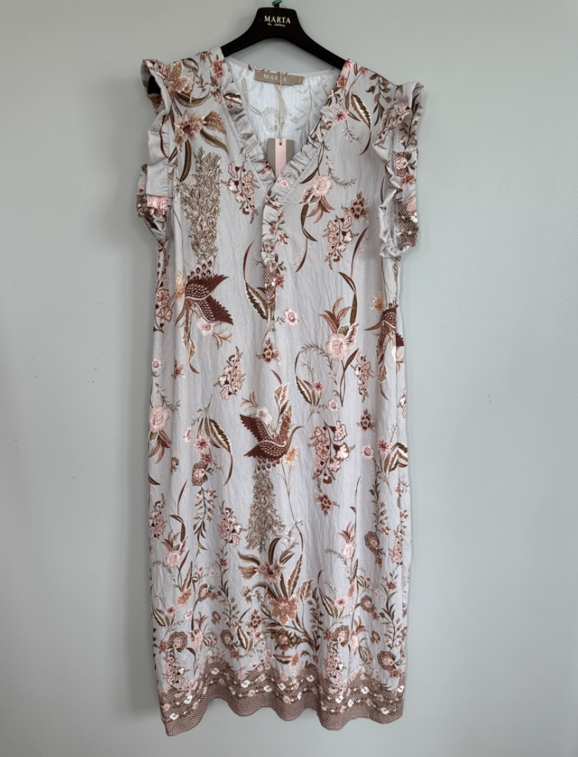 Kleid Vigdis grau